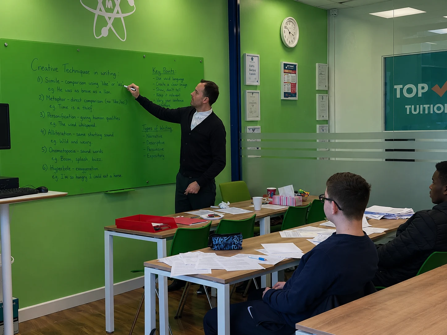A-Level tuition at Top Mark Tuition Centre Chingford